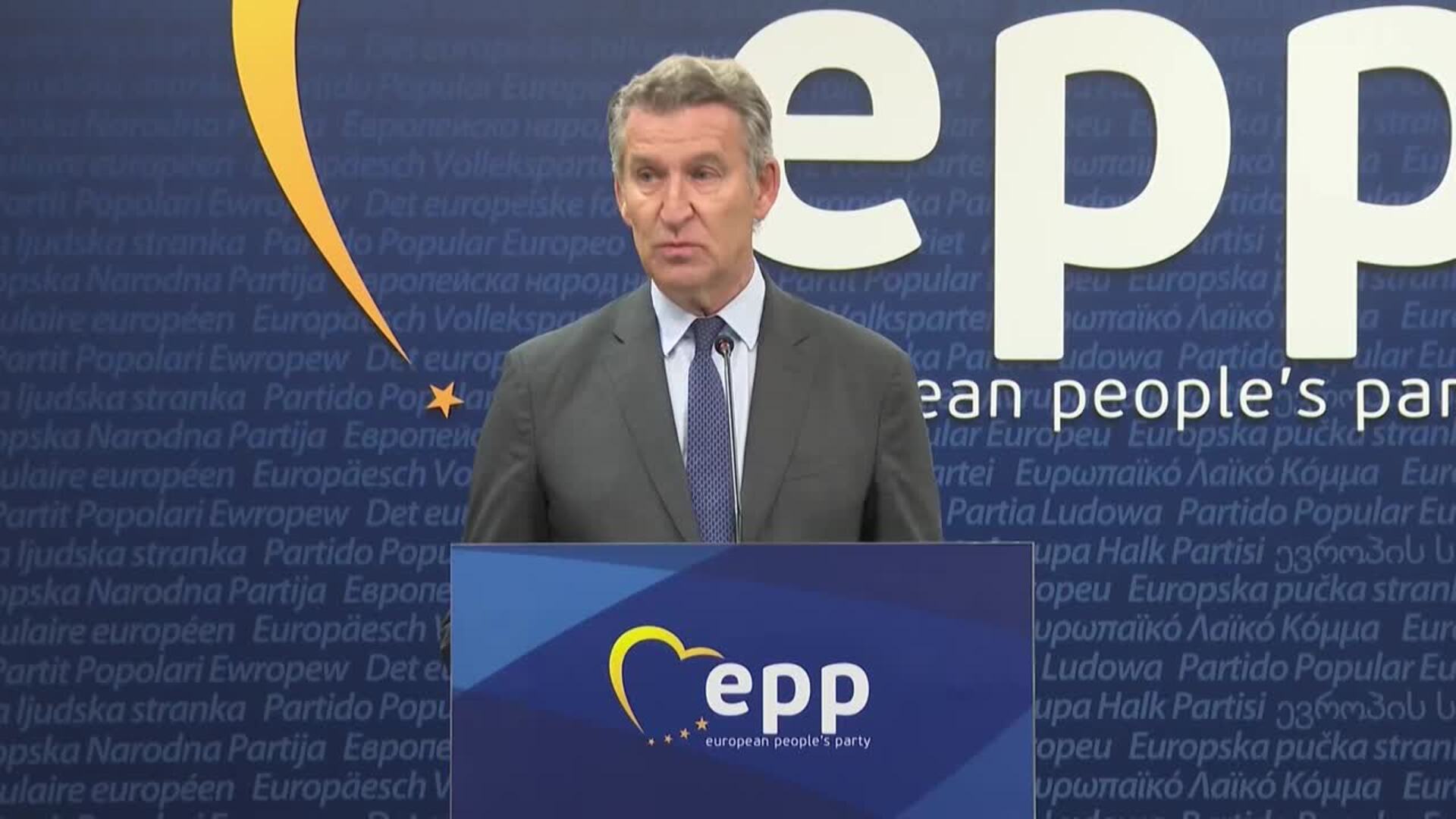 Feijóo asegura que Sánchez "tiene atónita a Europa" por la corrupción