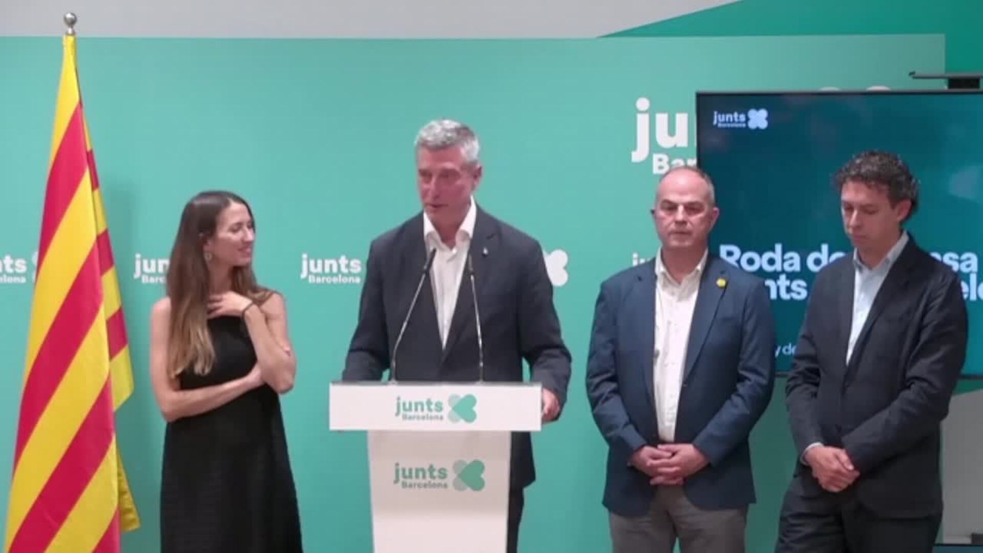 Jordi Martí reivindica el equipo de Junts y fija como meta ganar las municipales de 2027