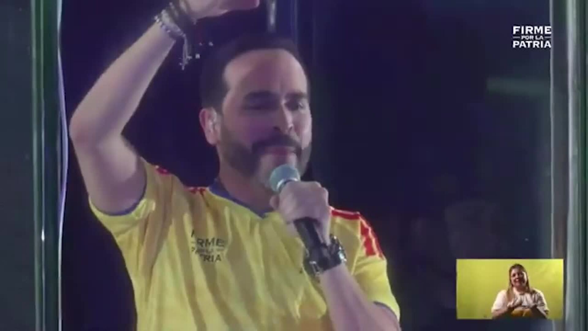 De la Espriella asegura que durante su mandato "no habrá persecuciones"