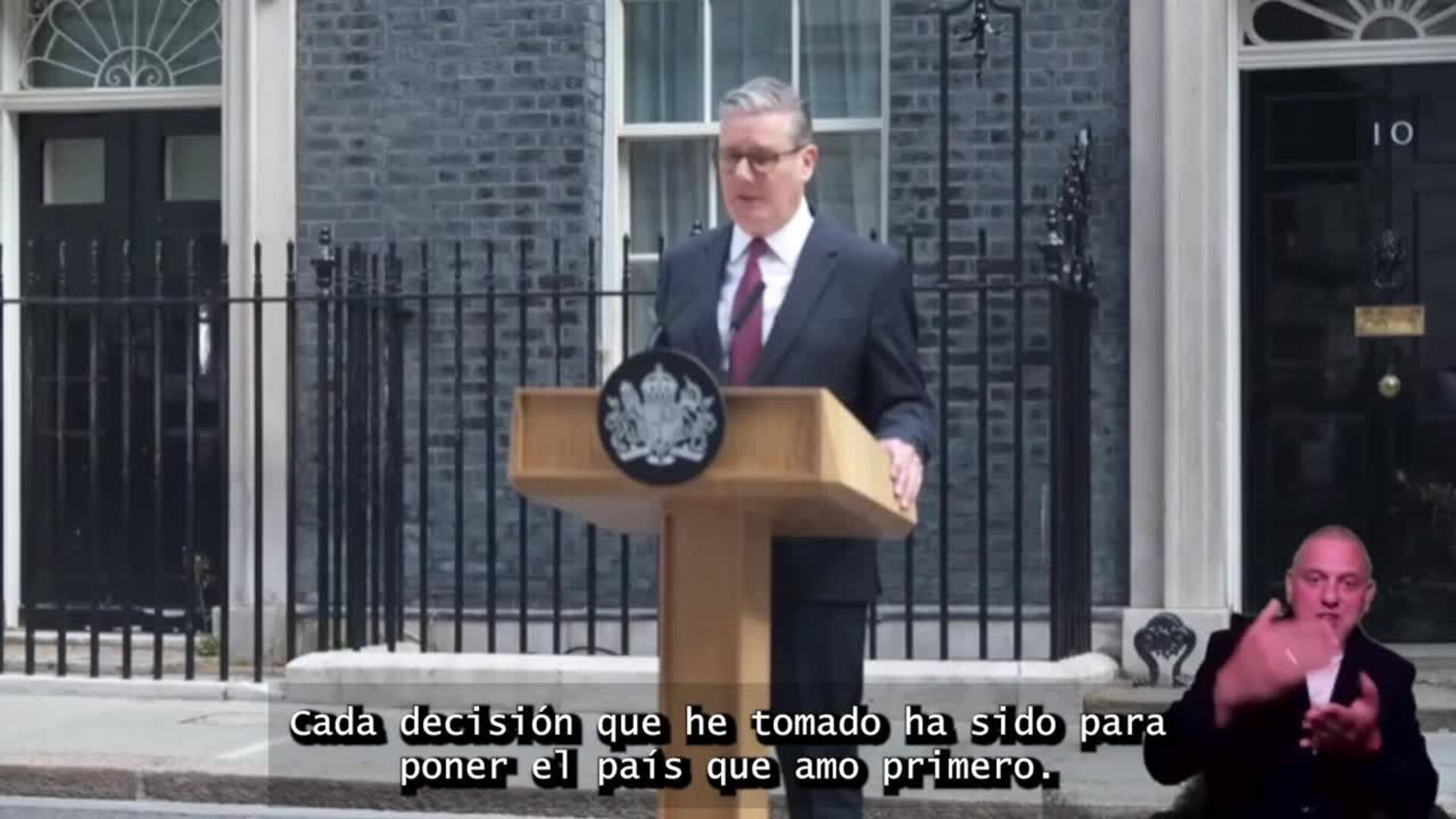 Starmer anuncia su dimisión como primer ministro de Reino Unido y como líder de los Laboristas