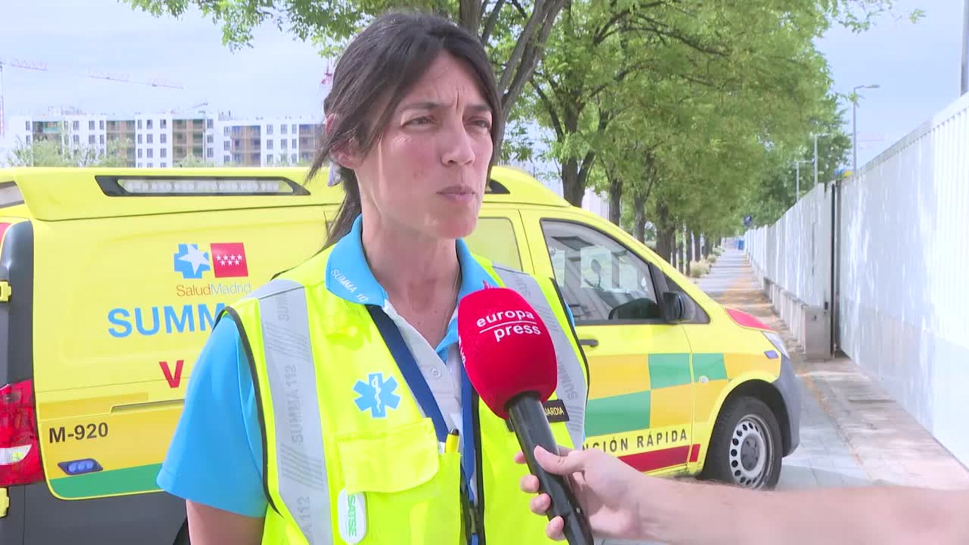 SUMMA112 alerta sobre el aumento de llamadas por golpe de calor en lo que va de año