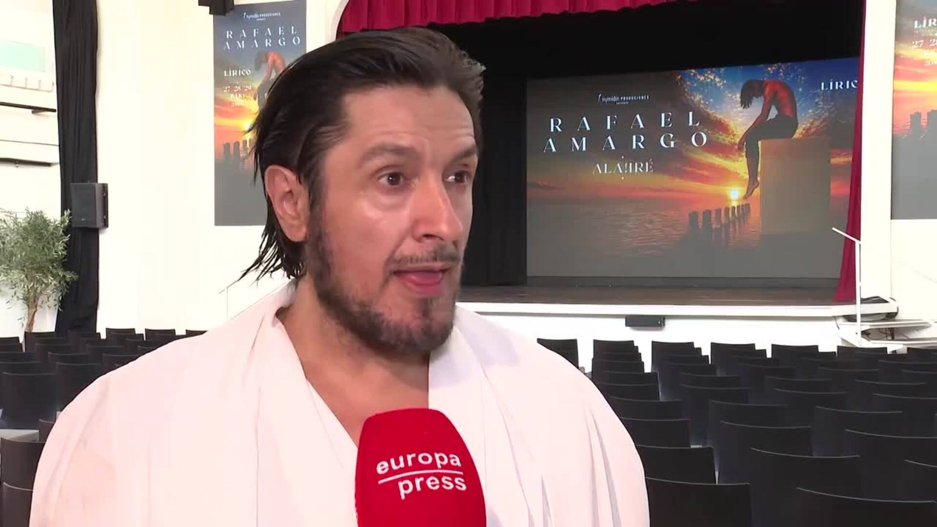 El bailaor Rafael Amargo regresa a los escenarios con 'Alá!iré': "No puedo esconder la cabeza"
