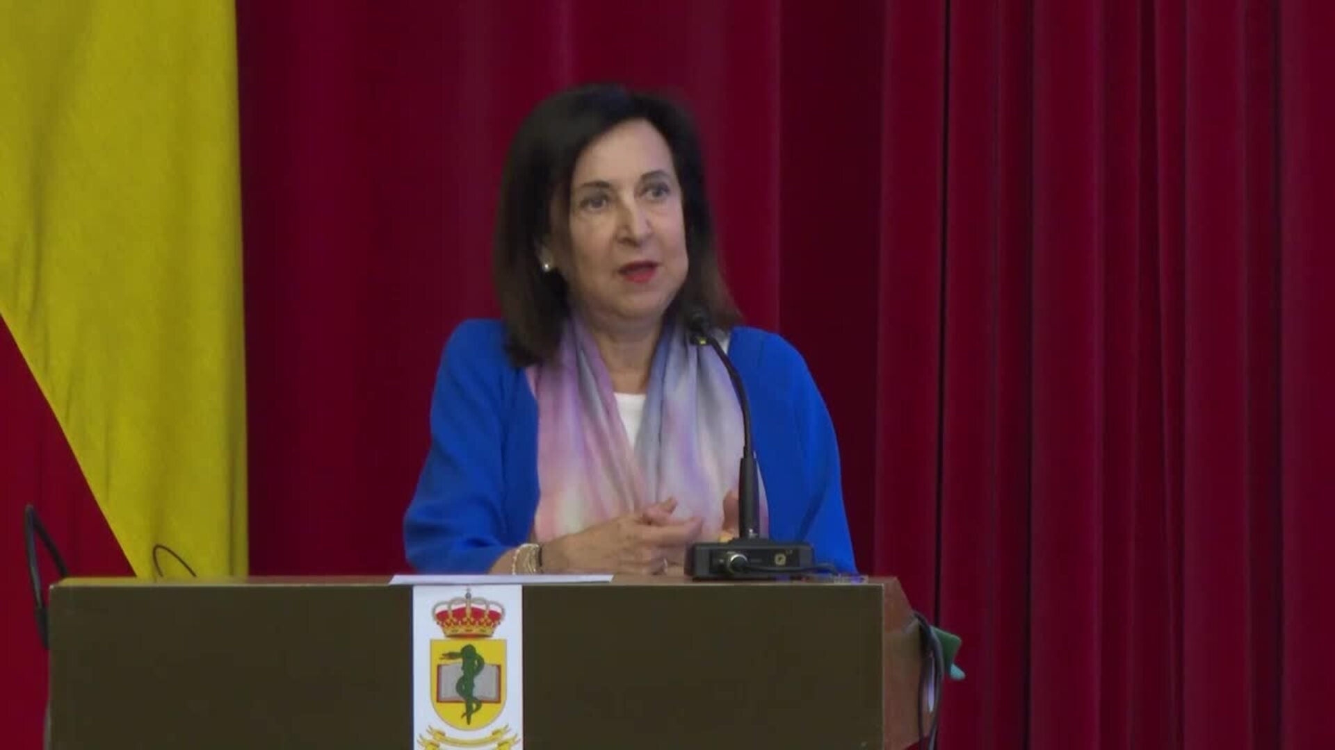Robles loa la "misión cumplida" del Gómez Ulla contra el hantavirus