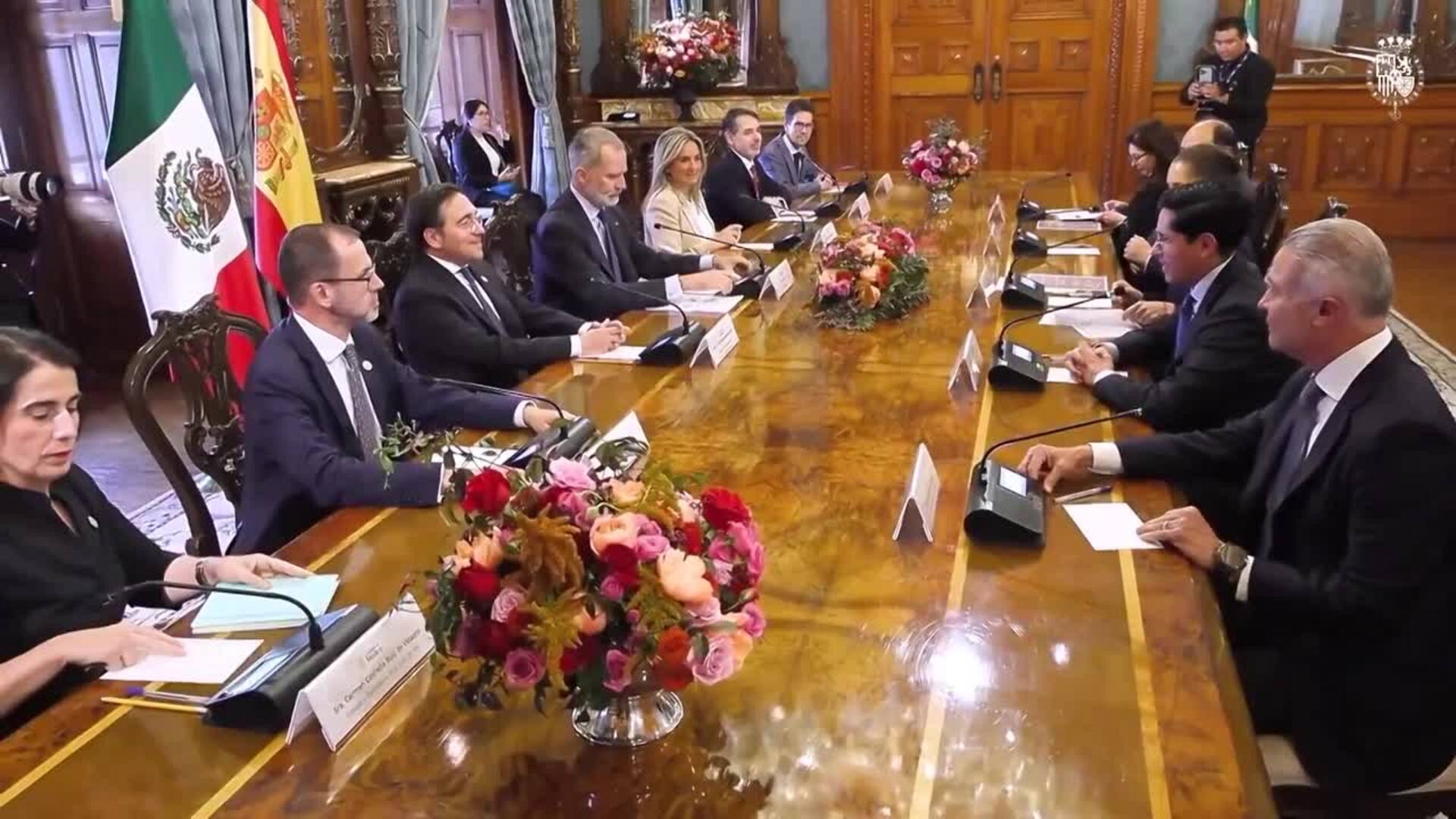 Felipe VI y Sheinbaum escenifican en México el acercamiento entre ambos países