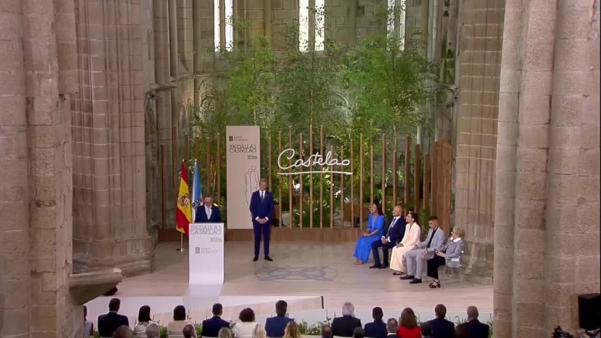 La Xunta de Galicia entrega las Medallas Castelao 2026