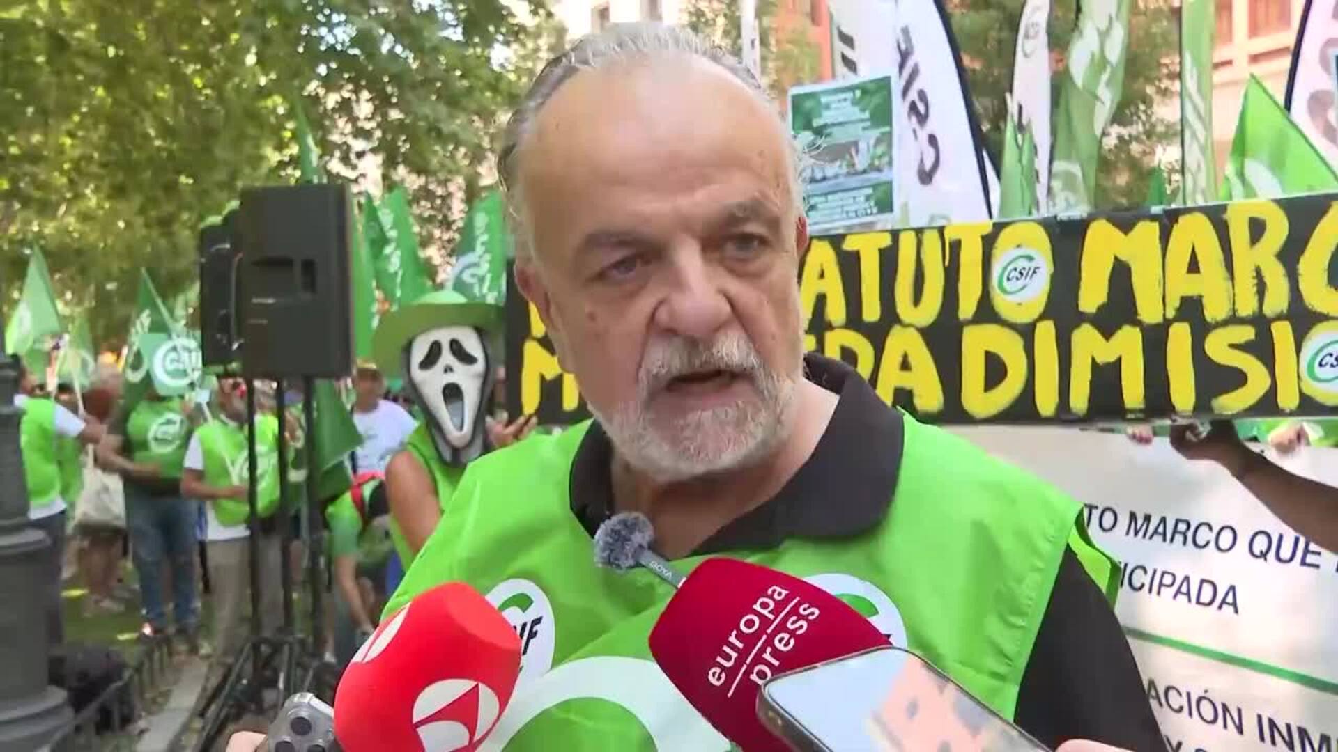 CSIF no descarta la huelga ante "mentiras" de la ministra de Sanidad