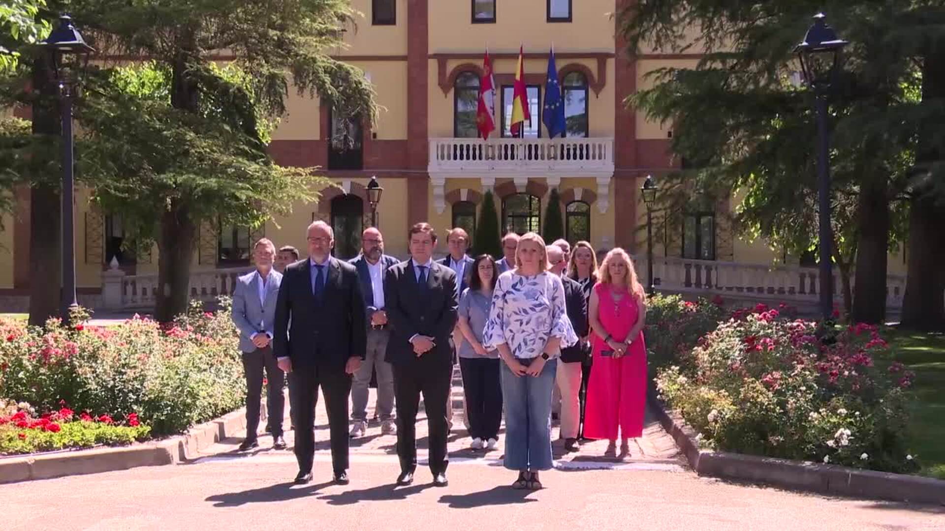CyL manifiesta su solidaridad con víctimas del terremoto de Venezuela con minutos de silencio