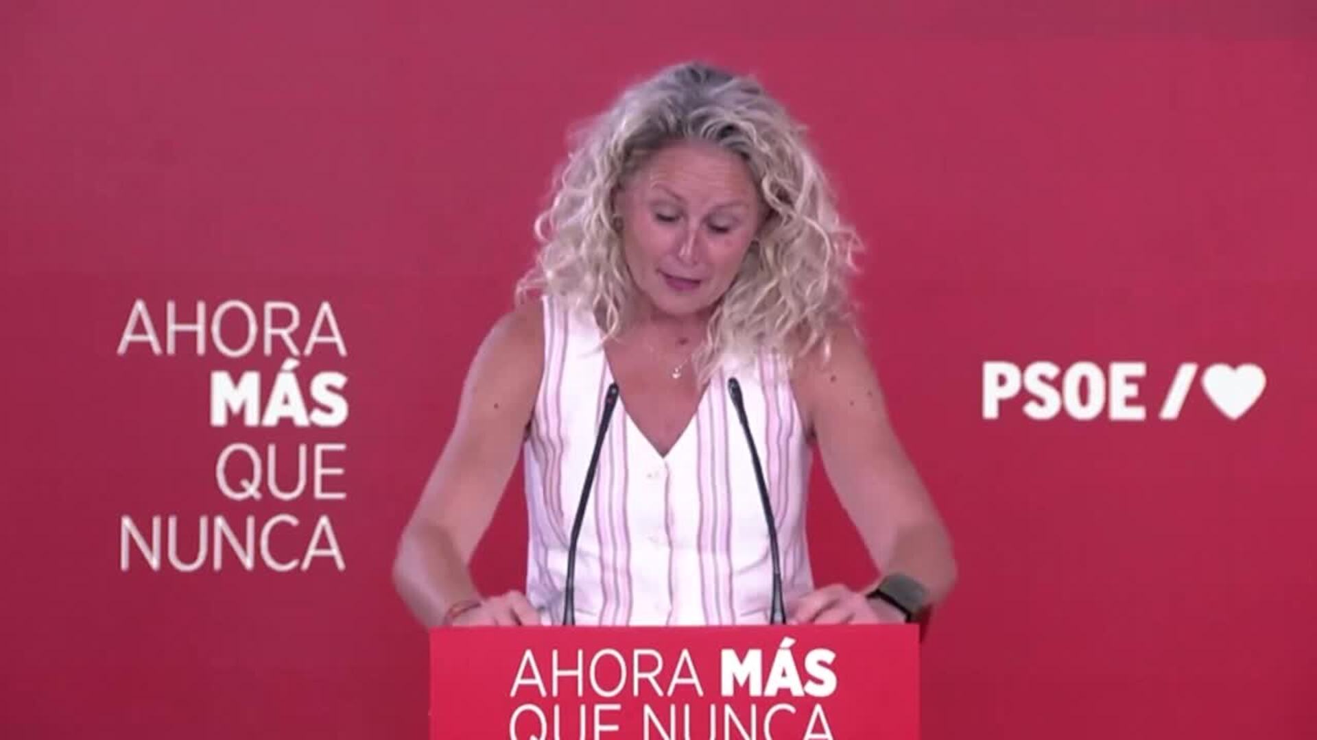 PSOE afirma que Feijóo quiere dar diputados extra al ganador porque "no le va demasiado bien"