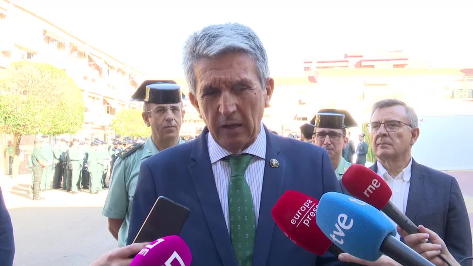 Sabrido recibe a guardias civiles en prácticas afirmando que llegan a una C-LM "segura"