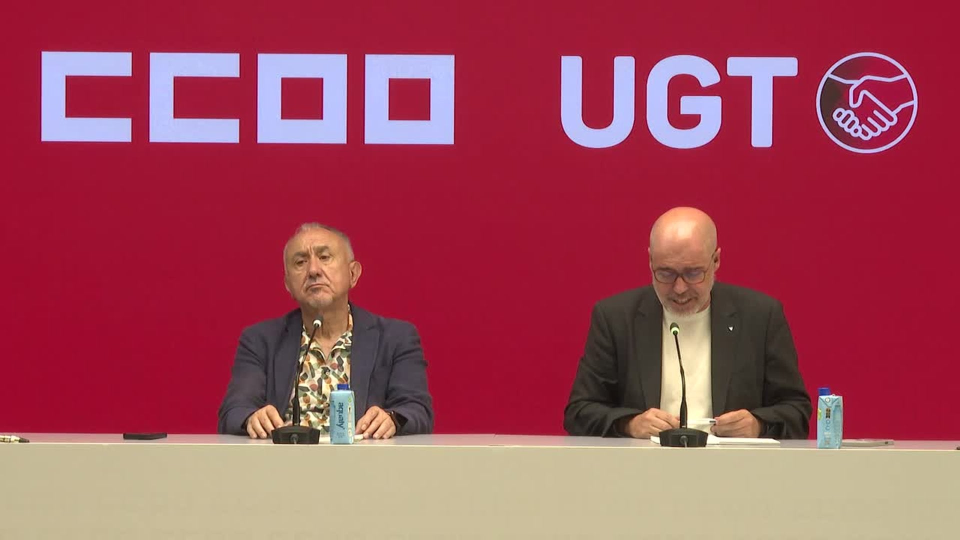 UGT y CCOO crean fondo de 8 millones para compensar la pérdida salarial de afiliados en huelga