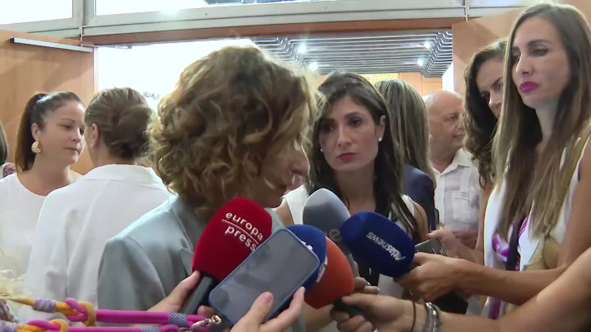 Montero apoya a la presidenta de la SEPI tras su imputación: "Es una magnífica profesional"