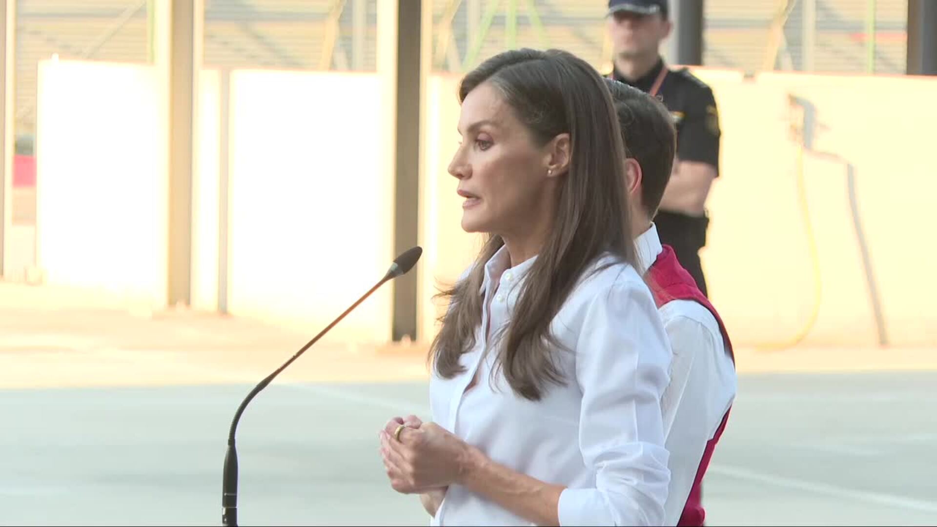 La reina Letizia destaca el "rigor" del equipo médico que parte hacia Venezuela