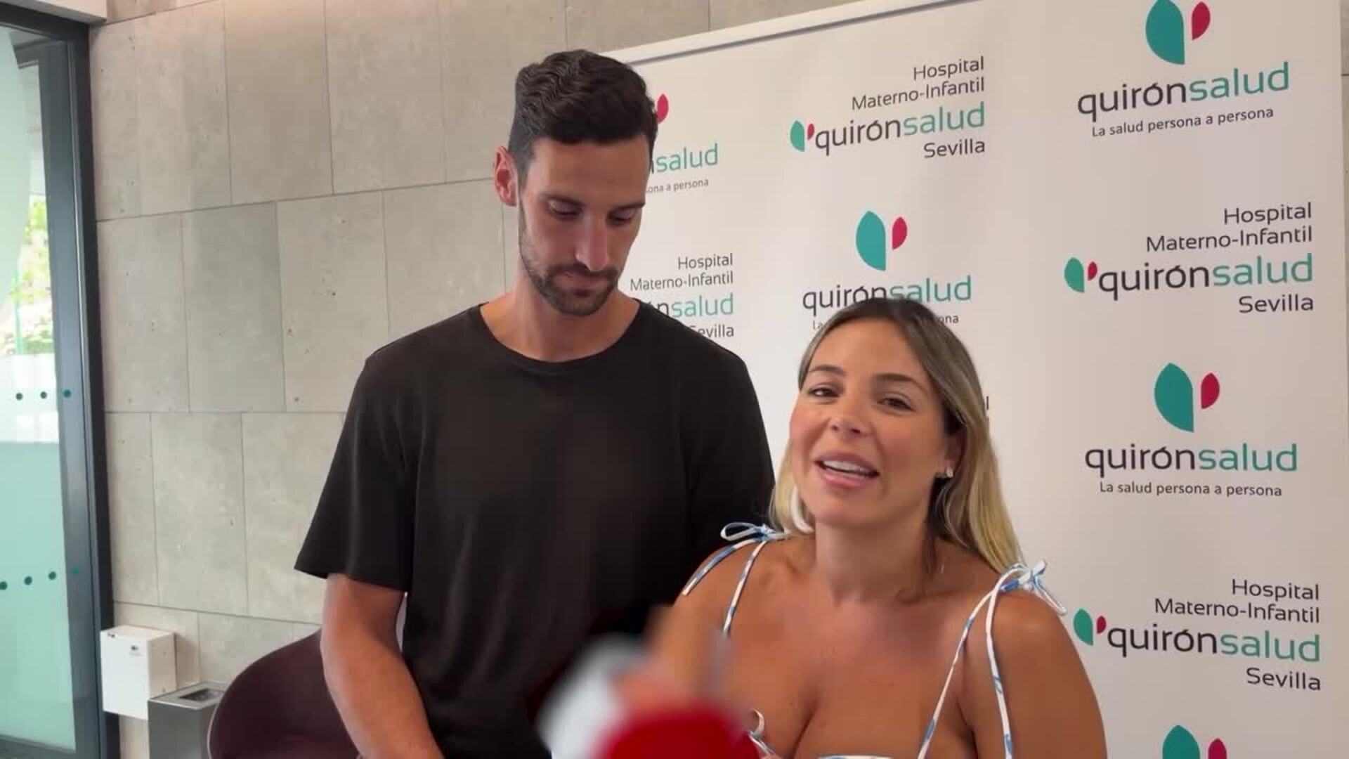 Alba Rico y Sergio Silva ya están en casa para disfrutar de su nuevo bebé