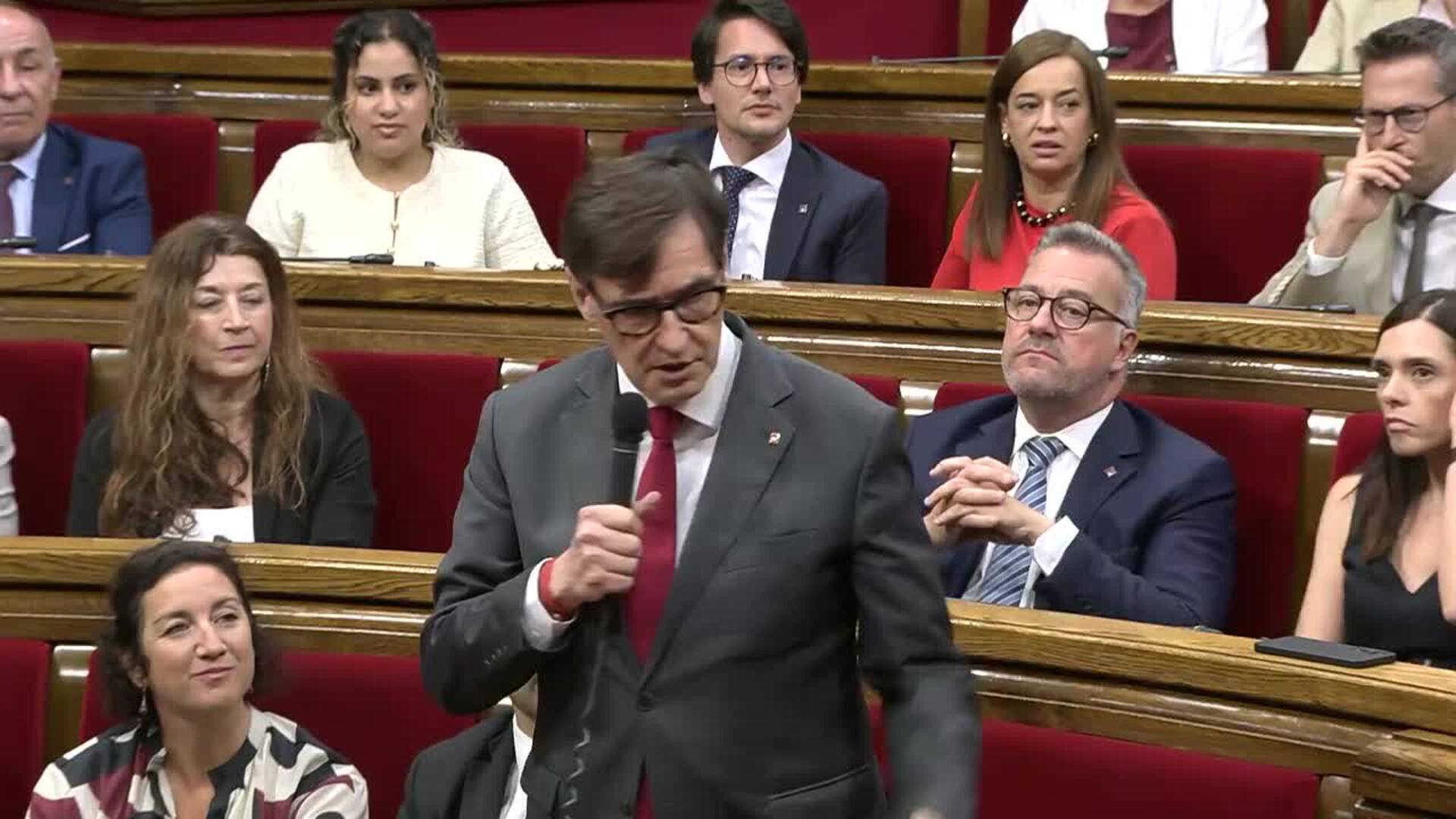El Parlament aprueba los primeros Presupuestos de Illa con el apoyo de PSC, ERC y Comuns