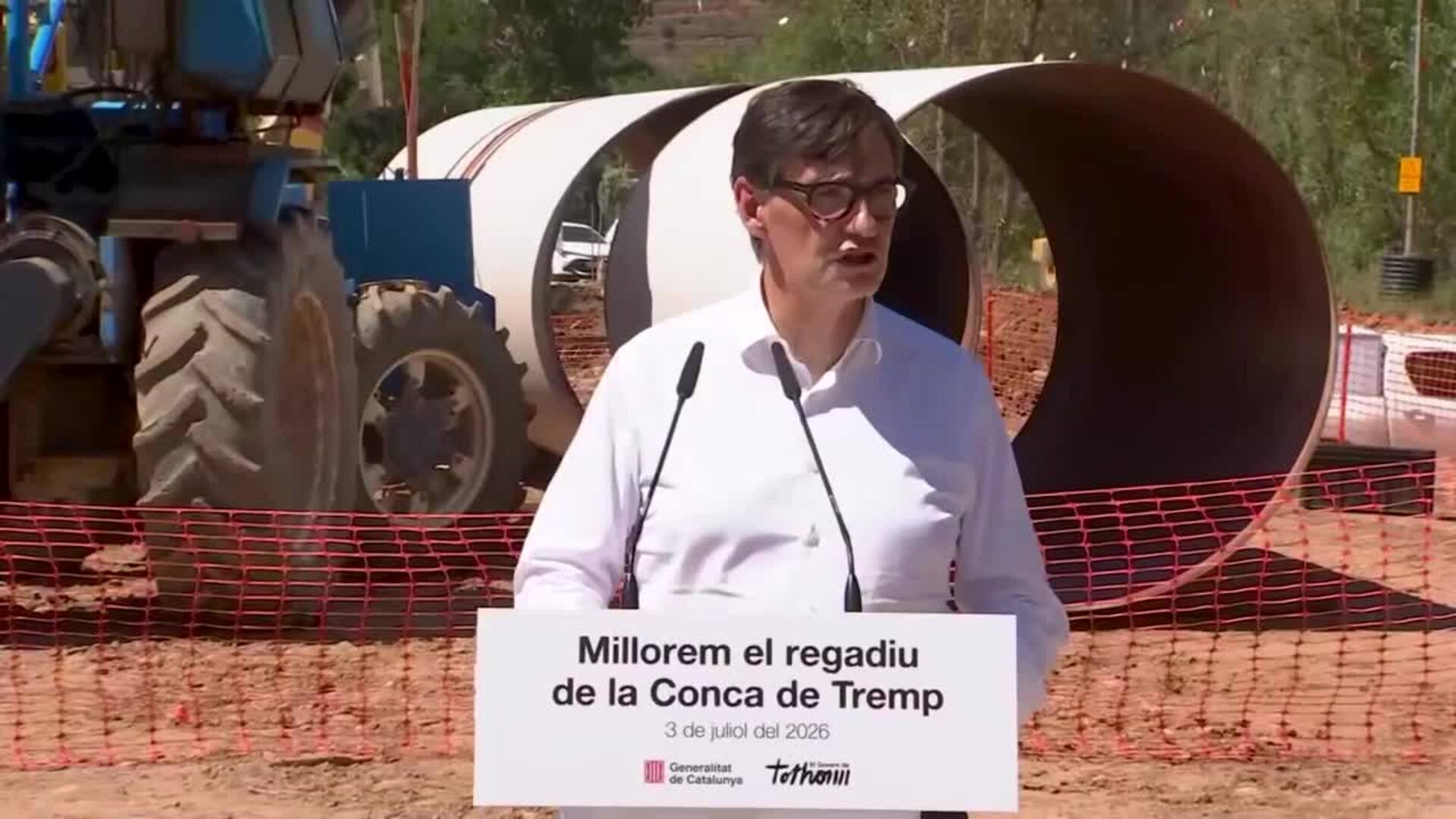 Illa pide ayuda a la UME para el incendio de la Bisbal (Girona)