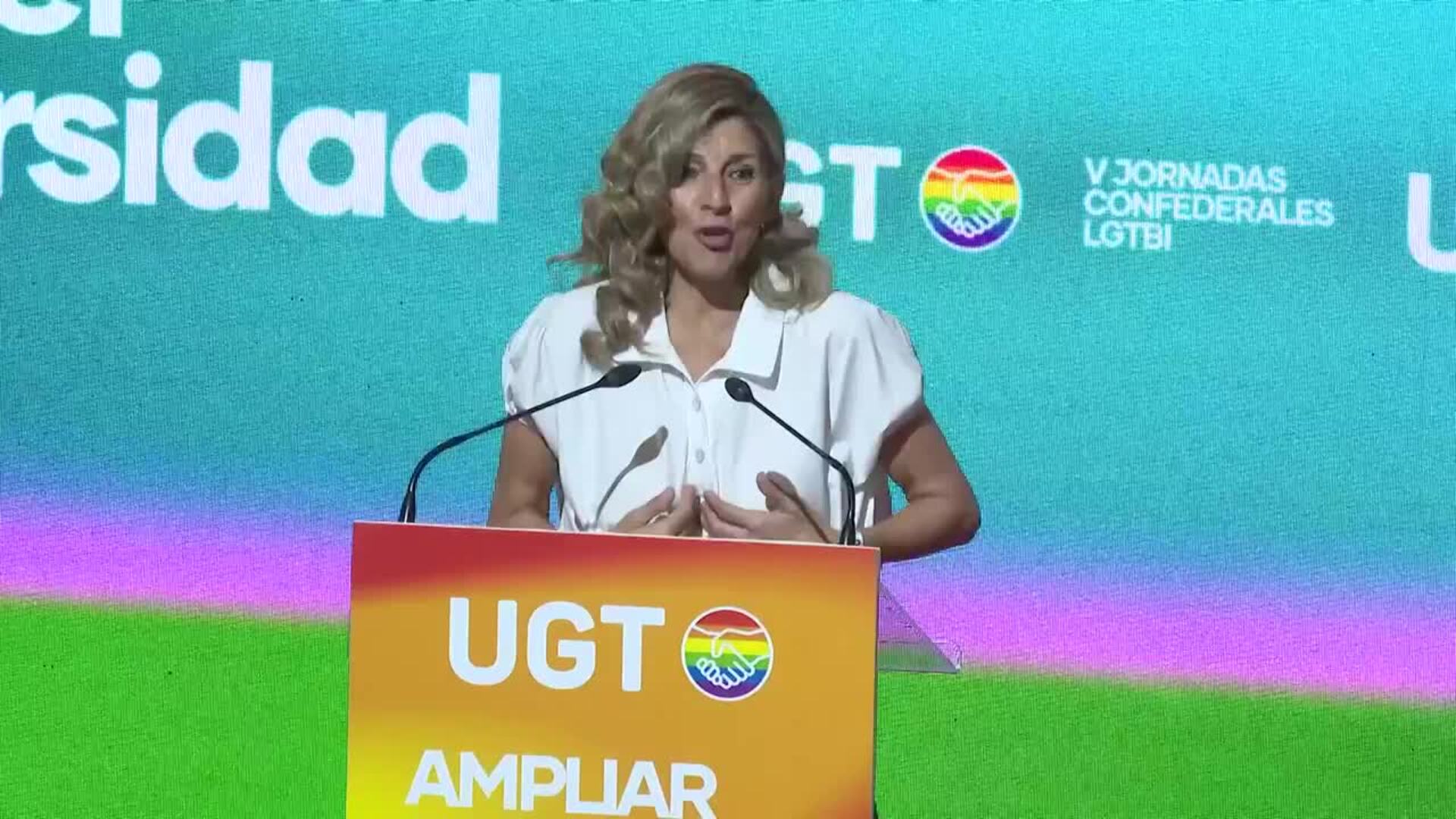 Díaz: "La respuesta al odio es el orgullo de amar y ser como nos dé estrepitosamente la gana"