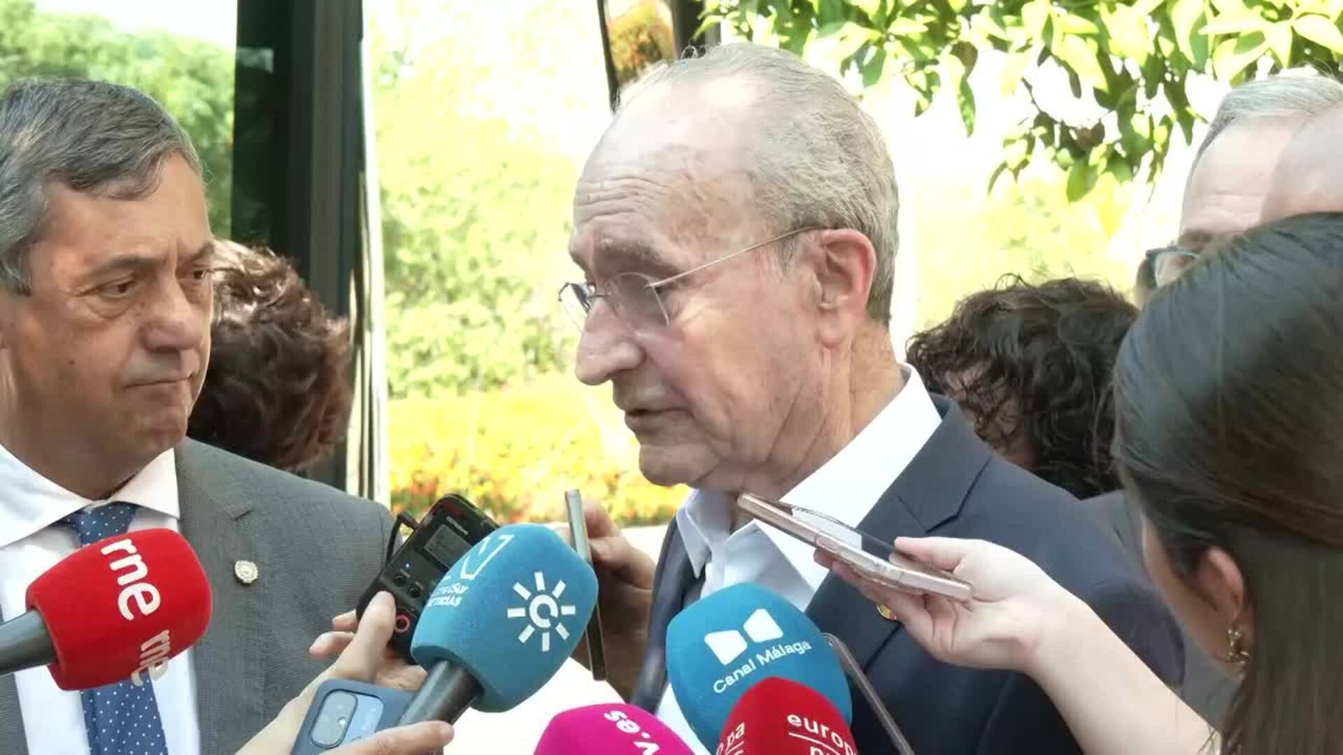 De la Torre ve "natural" y "lógico" que la Universidad evalúe la propuesta de la Nueva Rosaleda