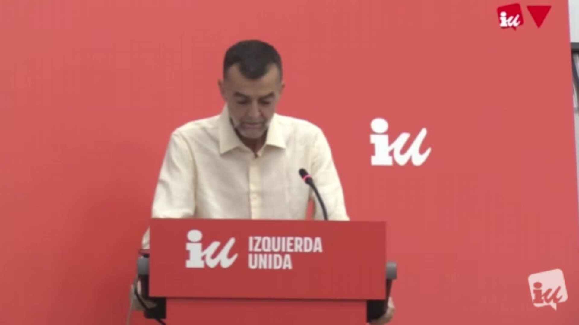 Maíllo urge a la alianza electoral de la izquierda ante la "amenaza autoritaria" de PP y VOX