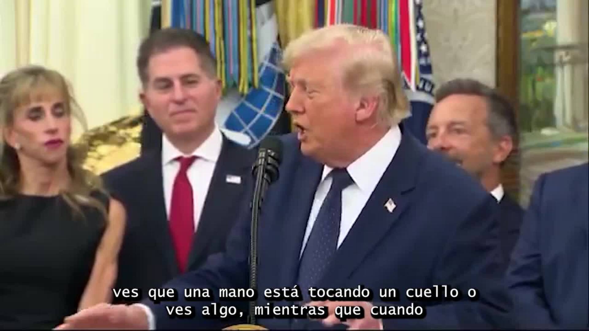 Trump confirma que pidió a la FIFA "revisar" la roja a Balogun