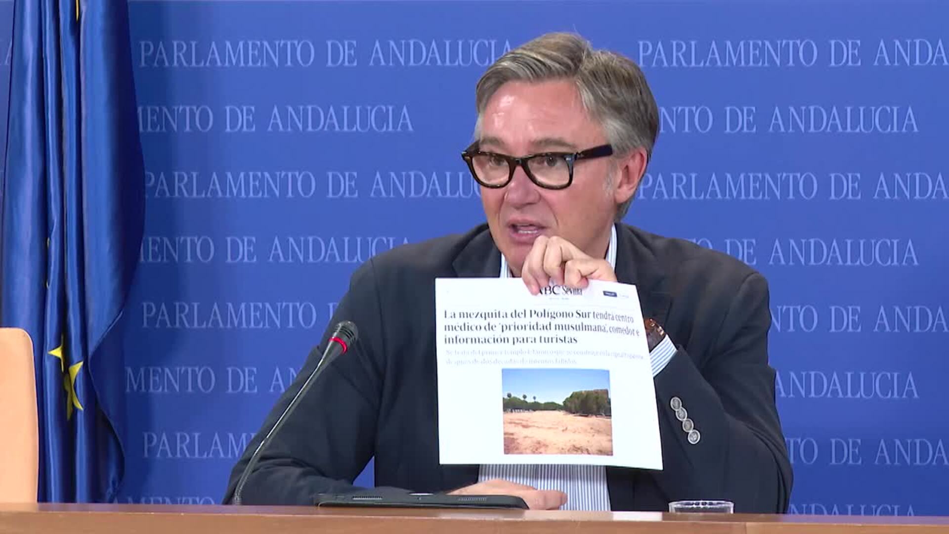 Vox intentará "paralizar" la Mezquita de Sevilla: "Estamos en contra de la islamización"