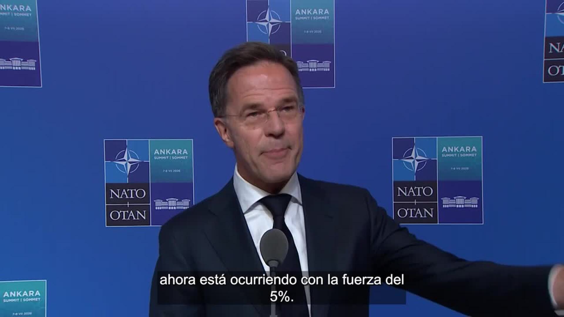 Rutte entiende la decepción de Trump con la OTAN pero replica que Europa ya invierte el 4%