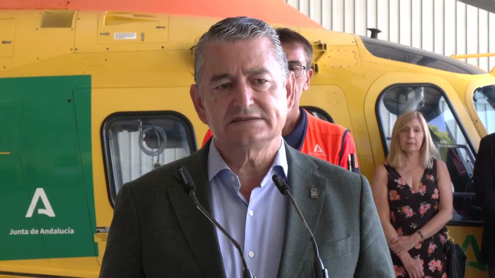 Sanidad culmina la implantación del servicio de transfusión sanguínea aérea en toda Andalucía