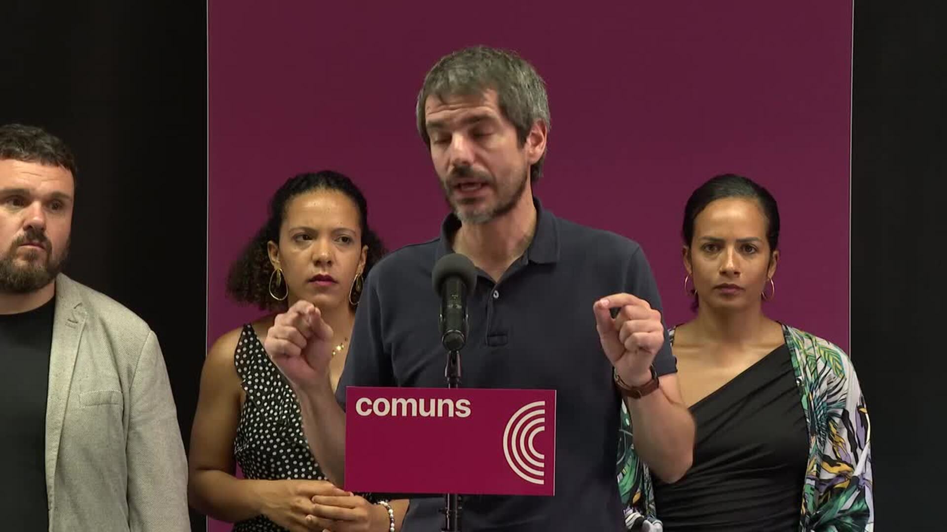 Urtasun sobre los incendios: "Los que niegan el cambio climático son un peligro para este país"