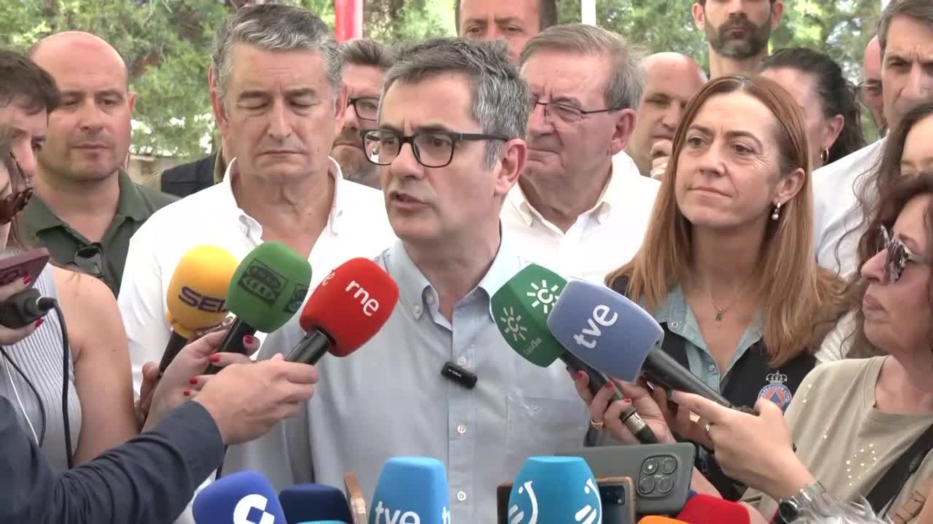 Bolaños destaca la "cooperación institucional" sin "cuestionar" el no envío de 'Es-Alert'