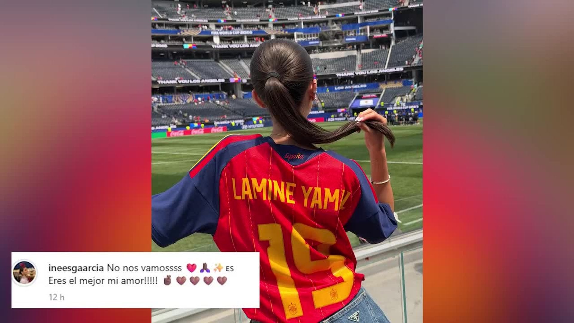 El cariñoso mensaje de Inés García a Lamine Yamal tras la victoria de España ante Bélgica