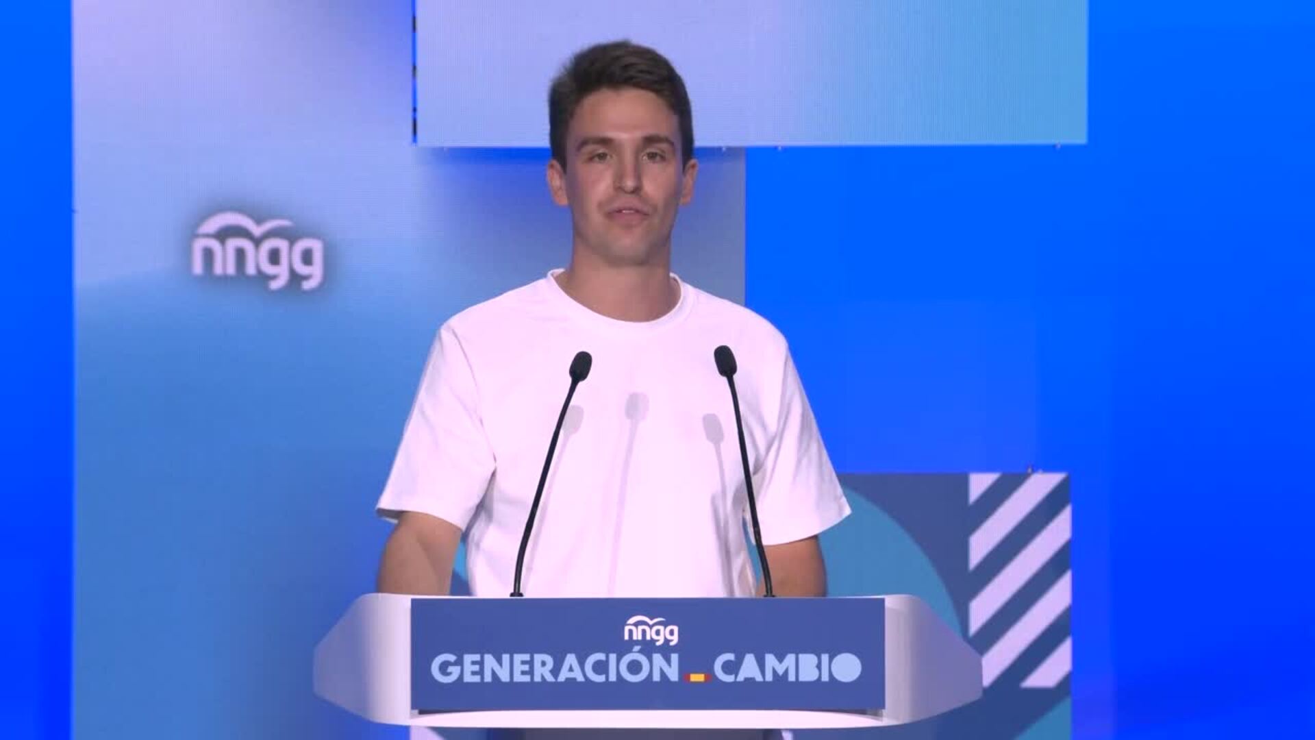Ignacio Dancausa, el nuevo presidente "ayuser" de NNGG: "El wokismo está oficialmente muerto"