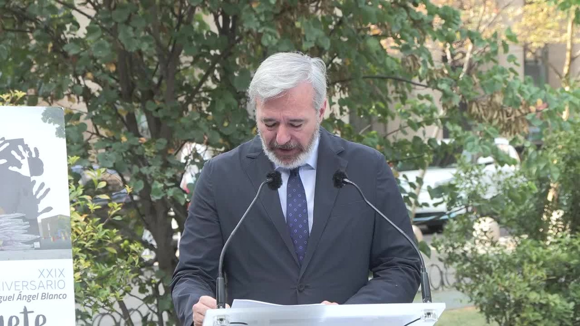 Azcón sobre el legado de Ermua: "Transformó miedo y silencio en fuerza contra a los asesinos"