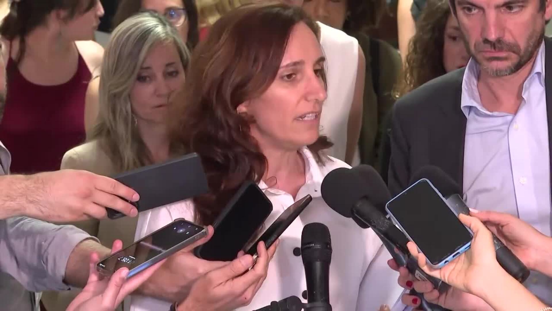 Mónica García, sobre el no envío de Es-Alert en Almería: "Hay que hacer una evaluación"