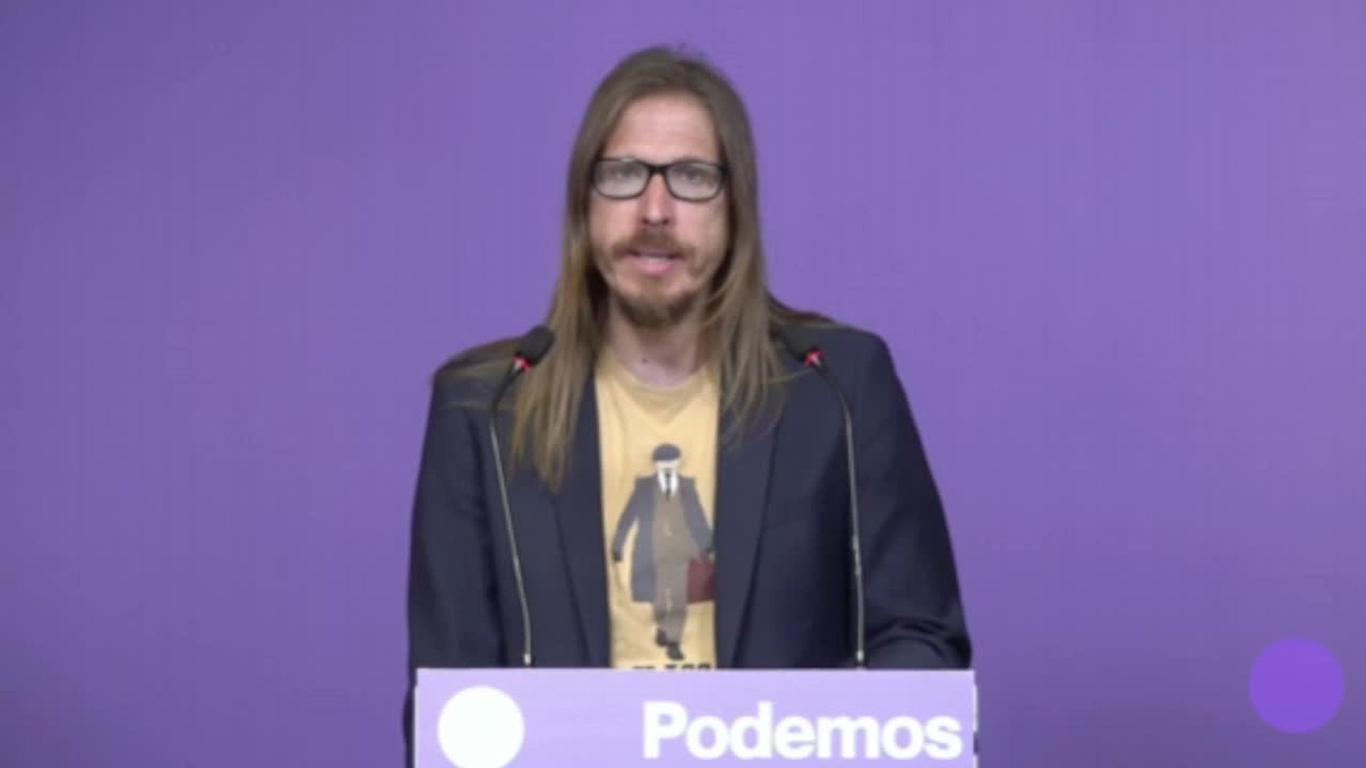 Podemos ve "miserable e infame" que Tellado culpe al Gobierno del incendio de Almería