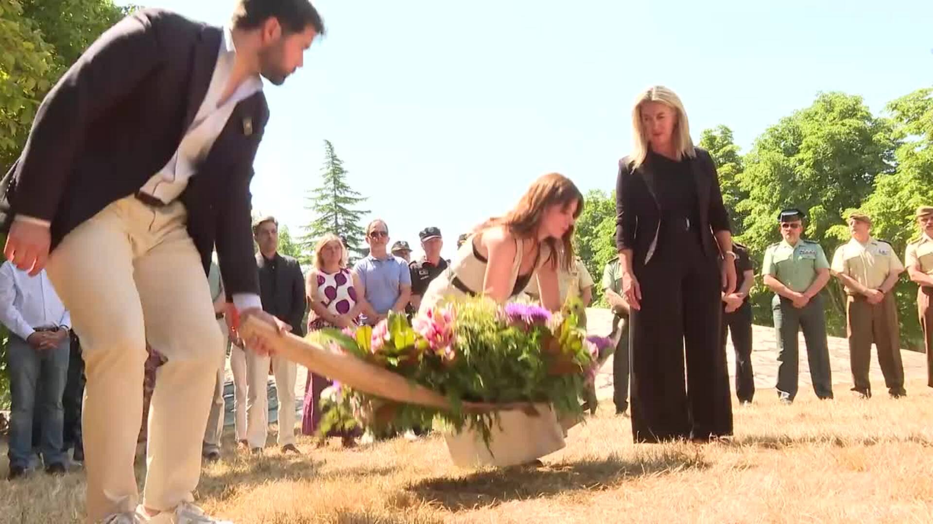 Etxebarria apoya las políticas de memoria en el homenaje a Miguel Ángel Blanco
