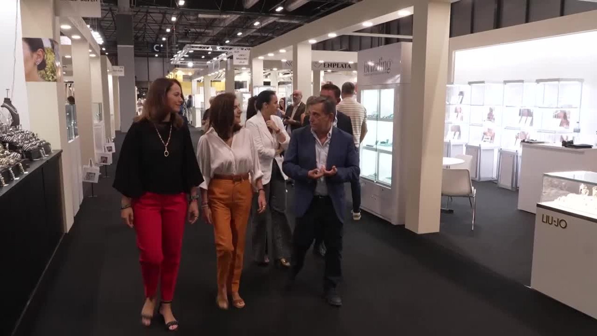 Rocío Blanco visita MadridJoya, con 23 firmas andaluzas participantes, 20 de Córdoba
