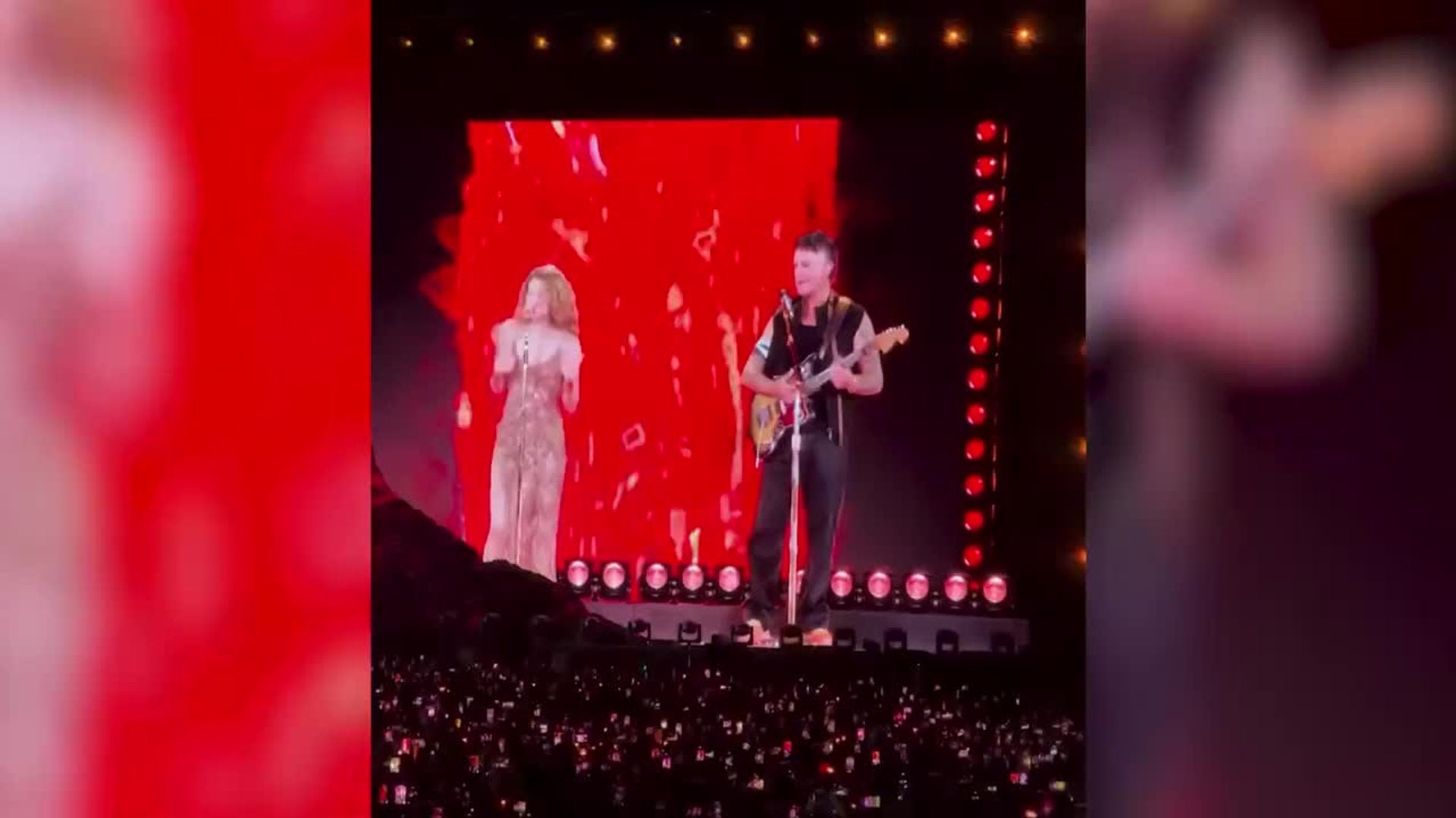 Shakira y Alejandro Sanz desatan la locura en Madrid con 'La tortura'