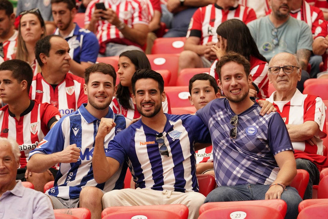 La afición alavesista toma Bilbao