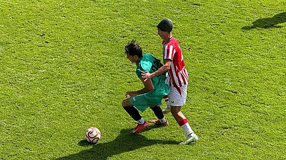 El Bilbao Athletic se impone por la mínima en Urritxe al Amorebieta