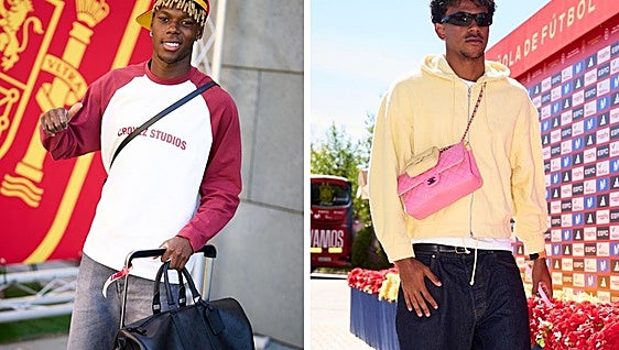Del bolso de Louis Vuitton de 2.500 euros de Nico Williams al Chanel rosa de Lamine Yamal