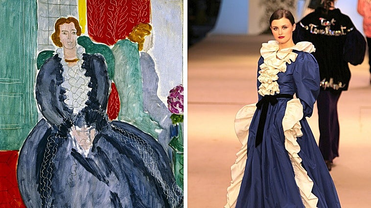 Matisse y Saint Laurent, frente a frente