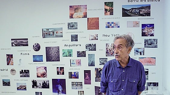 Bizkaia Aretoa expone el viaje pictórico de Pedro Cano por el mundo