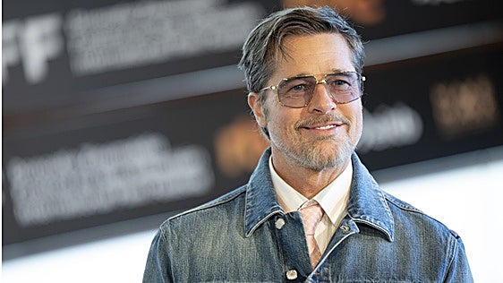 Brad Pitt en el Festival de San Sebastián.