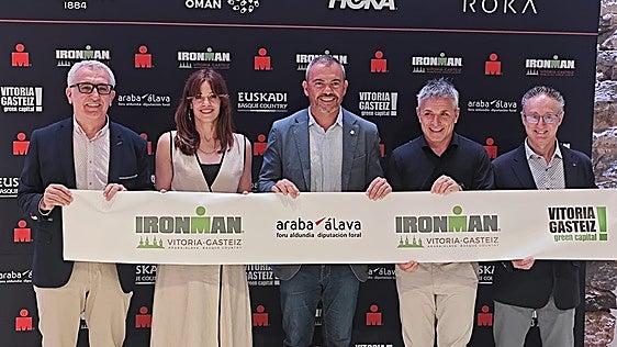 El Ironman de Vitoria renueva hasta 2030 y se prepara para «un fin de semana histórico»
