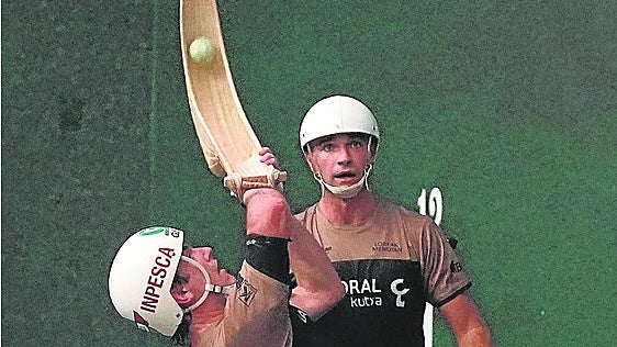 Erkiaga y Atain amarran el Grand Slam de cesta punta de Markina