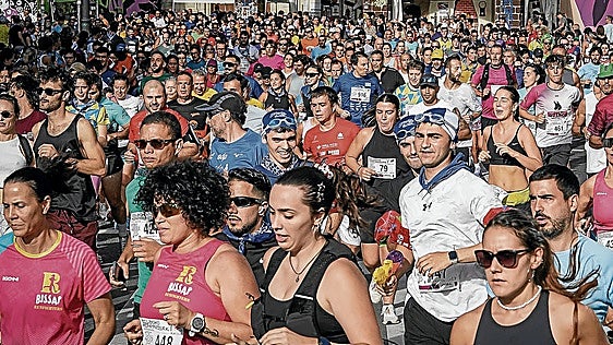 El atletismo también es parte de la fiesta