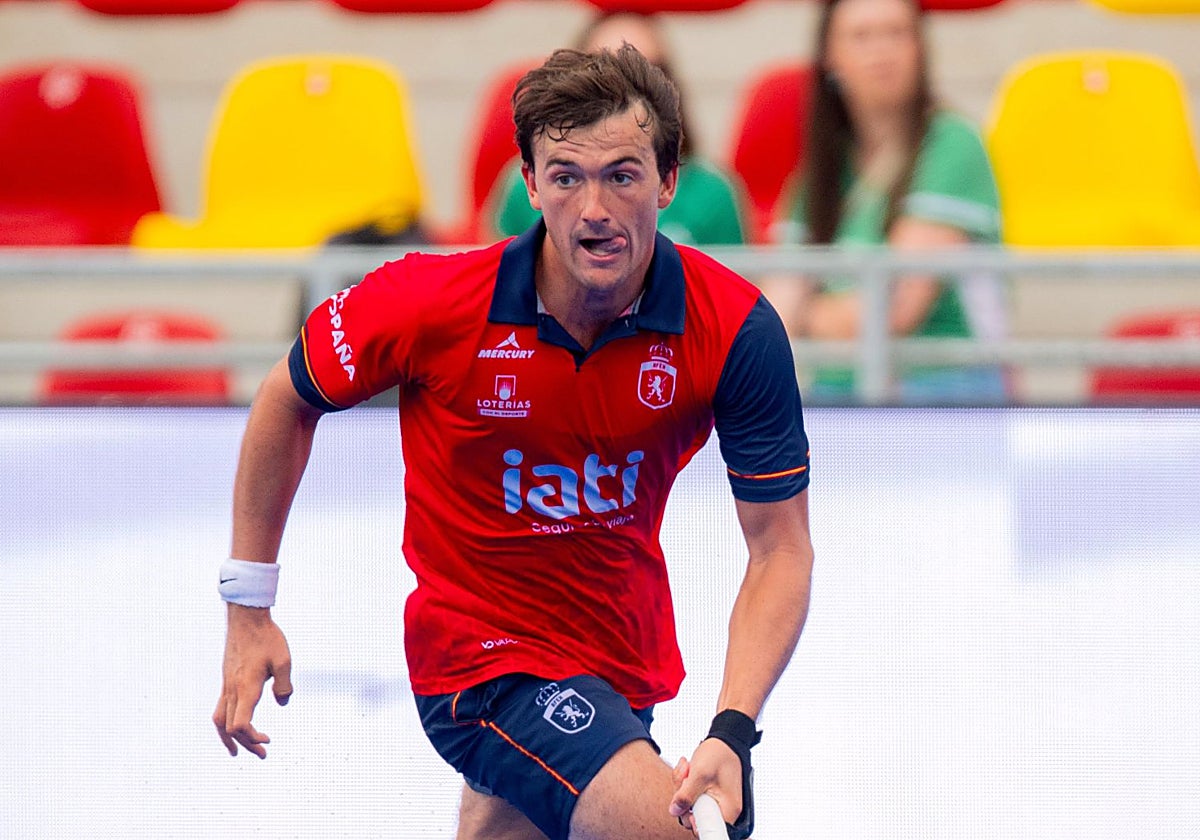 Jose María 'Chefo' Basterra, durante el último Mundial de Hockey celebrado en Países Bajos.