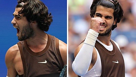 La polémica camiseta de Alcaraz en el Open USA: «Enseñé demasiado los pezones»