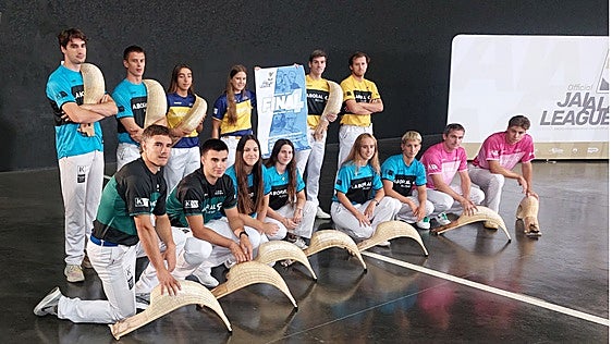 Barandika y Basque, favoritos en la final a cuatro de la Liga de cesta punta