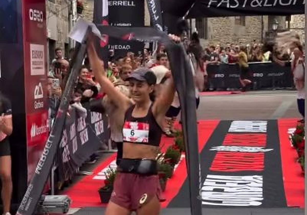 Sentido homenaje con récord de Sara Alonso a la corredora de trail fallecida Ida Amelie Robsahm