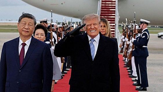 ¿Por qué Trump llevaba guantes de cuero con 19 grados?